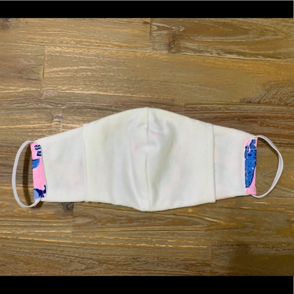 Face Mask made with Lilly Pulitzer Fabric - Picture 2 of 3